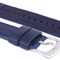 Blue Ratio Brand Leather Strap 22mm