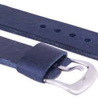 Blue Ratio Brand Leather Strap 22mm