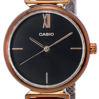 Casio Analog Rose Gold Tone Quartz Ltp-2023vmr-1c Ltp2023vmr-1c Women's Watch With Gift Set