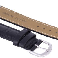 Black Ratio Brand Leather Strap 20mm