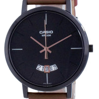 Casio Classic Analog Leather Quartz Mtp-b100bl-1e Mtpb100bl-1e Men's Watch