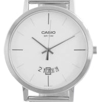Casio Classic Analog Stainless Steel Mesh Quartz Mtp-b100m-7e Mtpb100m-7e Men's Watch