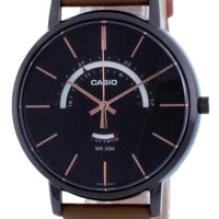 Casio Classic Analog Leather Quartz Mtp-b105bl-1a Mtpb105bl-1 Men's Watch