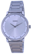 Casio Analog Silver Dial Stainless Steel Mtp-b115d-7e Mtpb115d-7 Men's Watch