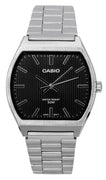Casio Standard Analog Stainless Steel Black Dial Quartz Mtp-b140d-1a Men's Watch