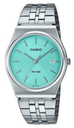 Casio Standard Stainless Steel Turquoise Dial Quartz Mtp-b145d-2a1 Men's Watch
