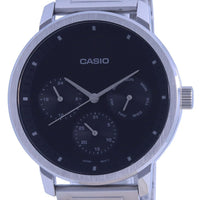 Casio Analog Black Dial Stainless Steel Mtp-b305d-1e Mtpb305d-1 Men's Watch