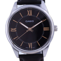 Casio Black Dial Stainless Steel Analog Quartz Mtp-v005l-1b5 Mtpv005l-1 Men's Watch