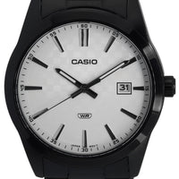 Casio Analog Stainless Steel White Dial Quartz Mtp-vd03b-7a Mtpvd03b-7 Men's Watch
