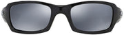 Oakley Fives Squared Polished Black Oo9238-923804-54 Unisex Sunglasses