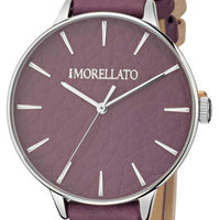 Morellato Ninfa Purple Dial Leather Strap Quartz R0151141518 Women's Watch