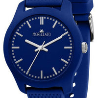 Morellato Soft Blue Dial Silicon Strap Quartz R0151163002 Men's Watch