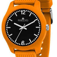 Morellato Soft Black Dial Plastic Strap Quartz R0151163007 Men's Watch