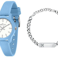 Morellato Soft White Dial Silicon Strap Quartz R0151163010 With Gift Set Men's Watch