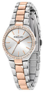 Morellato Stile Silver Dial Two Tone Stainless Steel Quartz R0153157504 Women's Watch