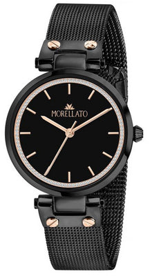 Morellato Shine Black Dial Stainless Steel Quartz R0153162501 Women's Watch