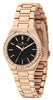 Morellato Ego Black Dial Rose Gold Tone Stainless Steel Quartz R0153164501 Women's Watch