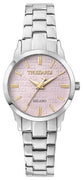 Trussardi T-bent Pink Stainless Steel Dial Quartz R2453141508 Women's Watch