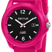 Sector 16.5 Black Dial Silicon Strap Quartz R3251165501 Women's Watch