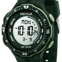 Sector Ex-26 Digital Silicon Strap Quartz R3251280003 100m Men's Watch