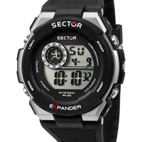 Sector Ex-10 Digital Black Polyurethane Strap Quartz R3251537001 Women's Watch