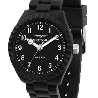 Sector Diver Just Time Plastic Strap Black Dial Quartz R3251549006 Men's Watch