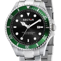 Sector 230 Multifunction Stainless Steel Black Dial Quartz R3253161041 100m Men's Watch