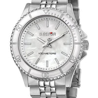 Sector 230 Just Time Stainless Steel Mother Of Pearl Dial Quartz R3253161527 100m Women's Watch