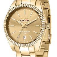 Sector 240 Multifunction Gold Tone Stainless Steel Gold Dial Quartz R3253240026 Men's Watch