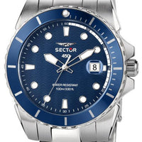 Sector 450 Blue Matt Dial Stainless Steel Quartz R3253276003 100m Men's Watch