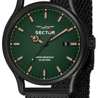 Sector 660 Green Matt Dial Stainless Steel Quartz R3253517021 Men's Watch
