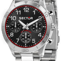 Sector 270 Chronograph Black Sunray Dial Stainless Steel Quartz R3253578017 Men's Watch