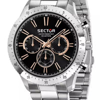 Sector 270 Multifunction Stainless Steel Black Dial Quartz R3253578028 Men's Watch