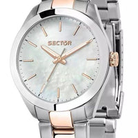Sector 220 Just Time Two Tone Stainless Steel Mother Of Pearl Dial Quartz R3253588520 Women's Watch
