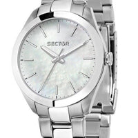 Sector 220 Just Time Stainless Steel Mother Of Pearl Dial Quartz R3253588522 Women's Watch