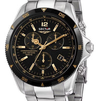 Sector 650 Chronograph Stainless Steel Black Dial Quartz Diver's R3273631001 200m Men's Watch