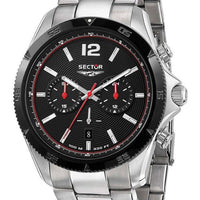 Sector 650 Chronograph Stainless Steel Black Dial Quartz R3273631004 100m Men's Watch