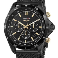 Sector 650 Chronograph Stainless Steel Black Dial Quartz R3273631005 100m Men's Watch