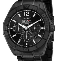 Sector 790 Chronograph Black Dial Stainless Steel Quartz R3273631004 100m Men's Watch