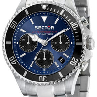 Sector 230 Chronograph Blue Dial Stainless Steel Quartz R3273661027 100m Men's Watch