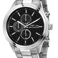 Sector 670 Chronograph Stainless Steel Black Dial Quartz R3273740002 Men's Watch