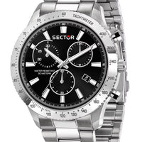 Sector 270 Chronograph Stainless Steel Black Dial Quartz R3273778005 Men's Watch