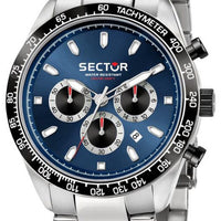 Sector 245 Chronograph Blue Dial Stainless Steel Quartz R3273786014 100m Men's Watch