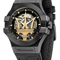 Maserati Potenza Skeleton Dial Automatic R8821108036 100m Men's Watch