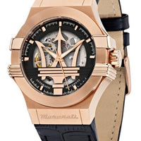 Maserati Potenza Classic Skeleton Dial Automatic R8821108039 100m Men's Watch