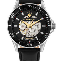 Maserati Sfida 2024 Year Of The Dragon Limited Edition Black Skeleton Dial Automatic R8821140003 100m Men's Watch