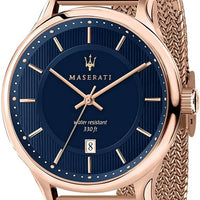 Maserati Gentleman Blue Dial Quartz R8853136003 100m Men's Watch