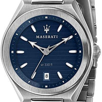 Maserati Triconic Blue Dial Quartz R8853139002 100m Men's Watch