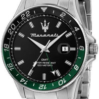 Maserati Sfida Stainless Steel Black Dial Quartz R8853140005 100m Men's Watch