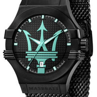 Maserati Aqua Edition Black Dial Stainless Steel Quartz R8853144002 100m Men's Watch